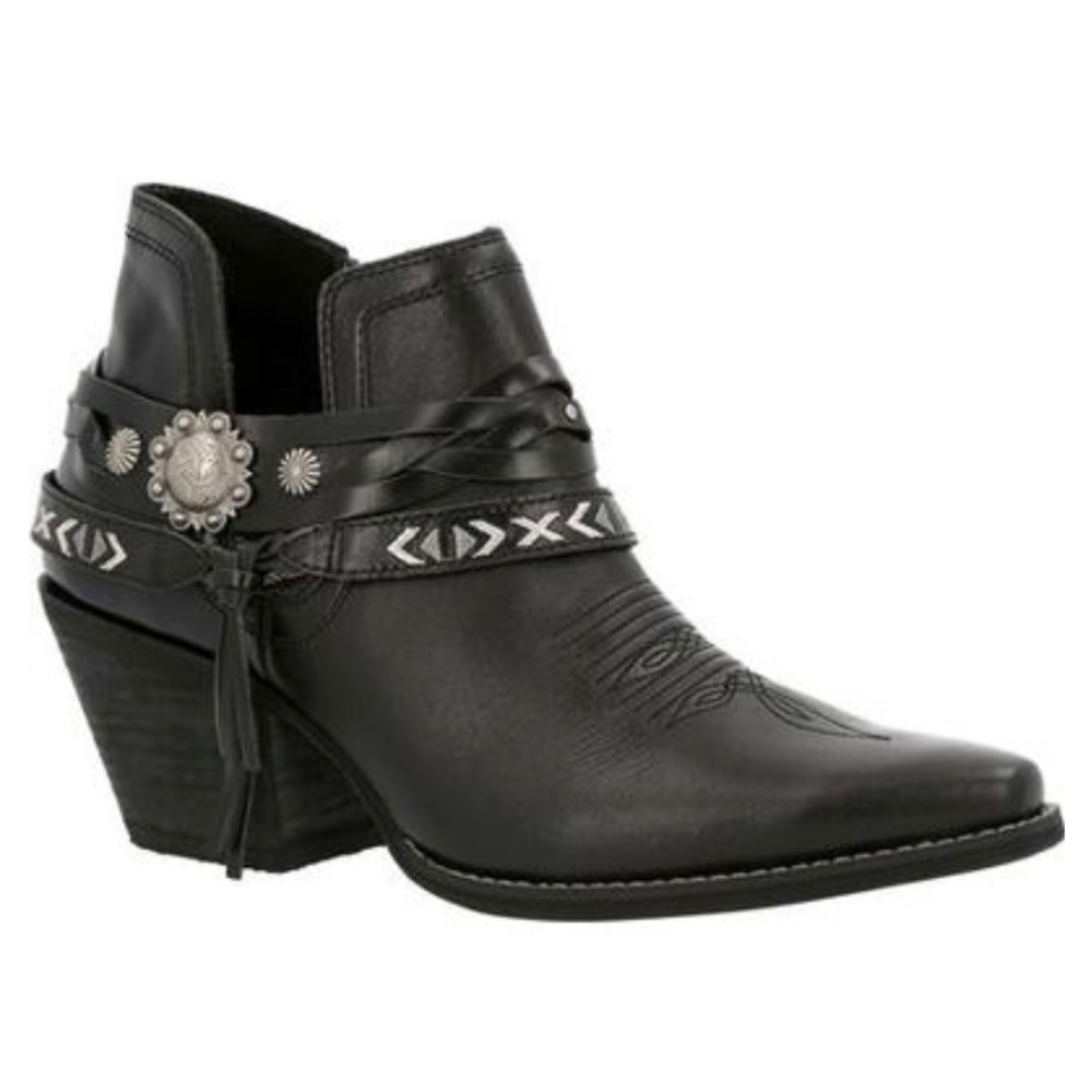 Durango Boots Women's Black Western Bootie.